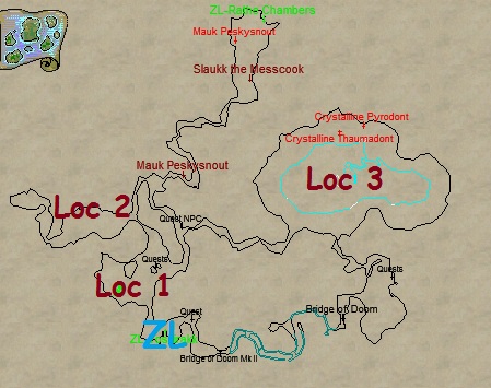 Korascian Warrens Map